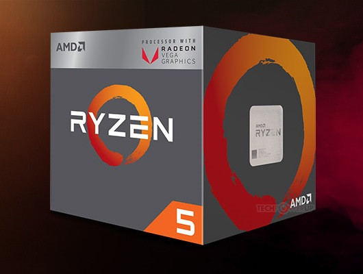 Pudełka dla AMD Ryzen 3 i Ryzen 5 Raven Ridge