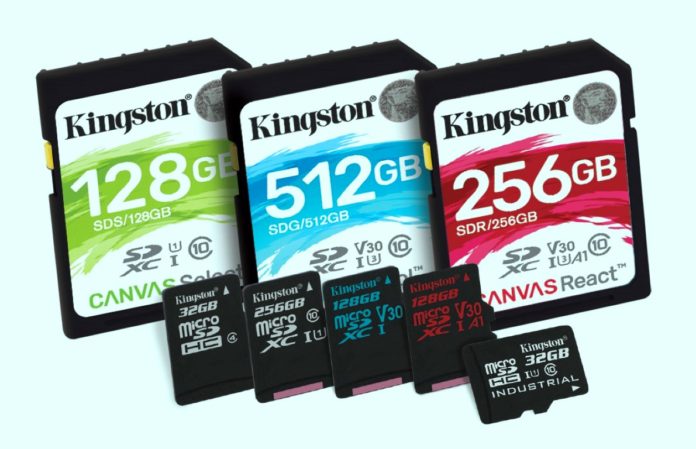 Kingston Digital - nowa seria kart flash - Canvas