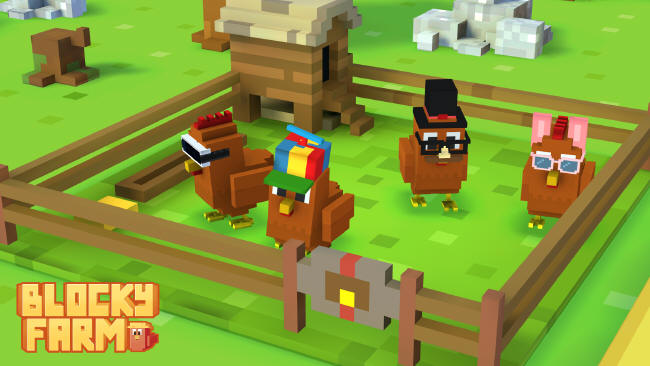 Blocky Farm - urokliwa gra na Androida
