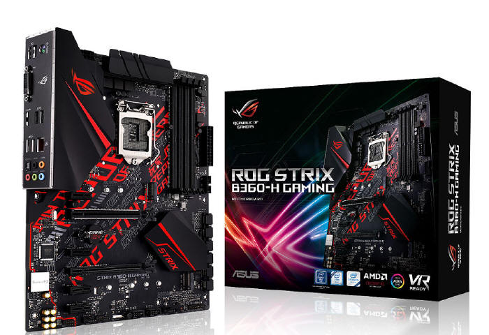 ASUS prezentuje płyty główne z serii H370, B360 i H310