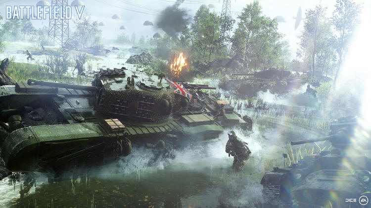 GeForce GTX oficjalną platformą sprzętową PC dla gry Battlefield V