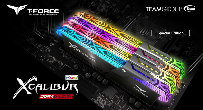Team Group T-FORCE XCALIBUR DDR4