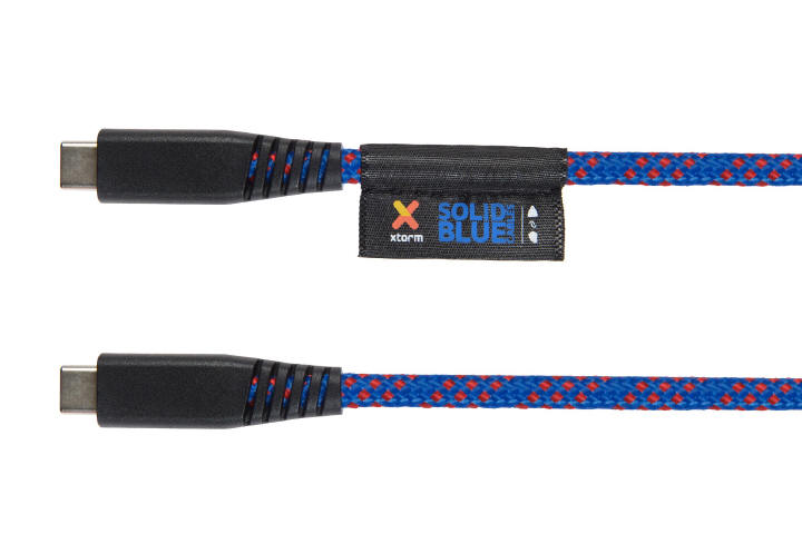 Xtorm Solid Blue – pancerne kable USB/Lightning 