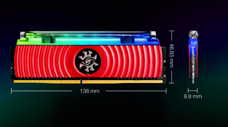 ADATA XPG SPECTRIX D80 – RAM chłodzony cieczą i powietrzem