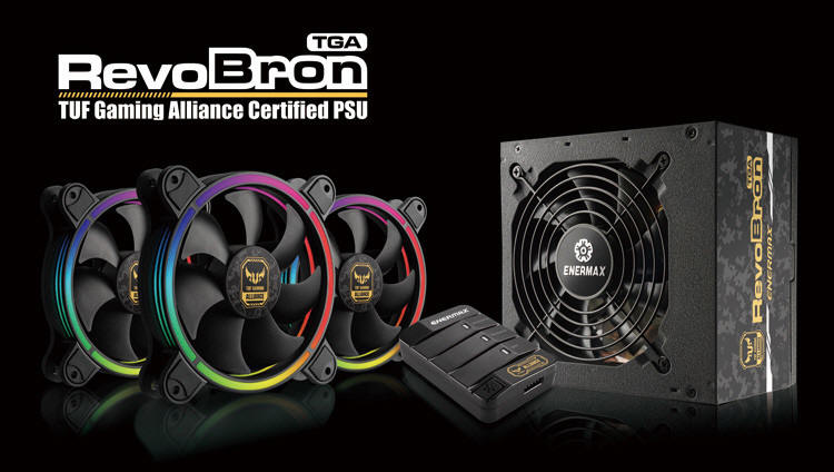 ENERMAX RevoBron TGA z certyfikatem TUF Gaming Alliance