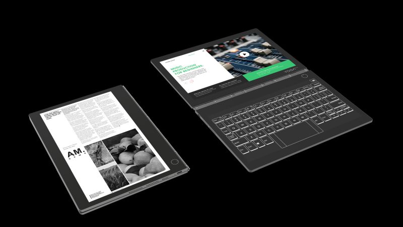 Lenovo Yoga Book C930 — laptop z dwoma wyświetlaczami