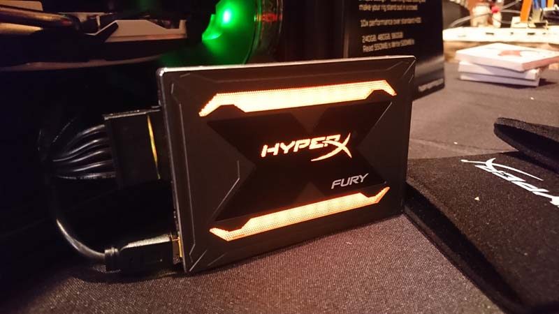 HyperX - dyski SSD FURY RGB iSAVAGE EXO