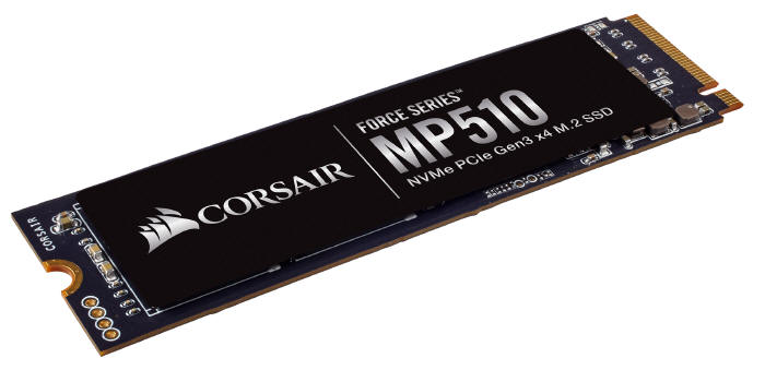 CORSAIR Force MP510 - nowy dysk SSD M.2 PCIe NVMe