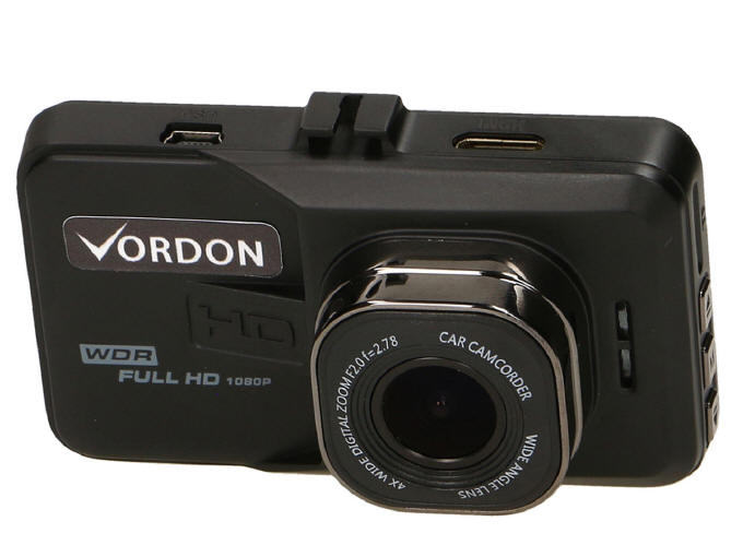 VORDON DVR-140 - prosty rejestrator samochodowy