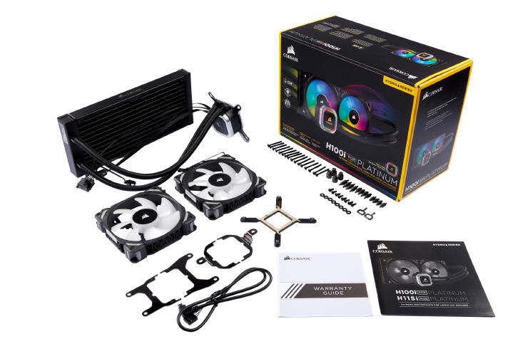 CORSAIR - H100i RGB PLATINUM i H115i RGB PLATINUM