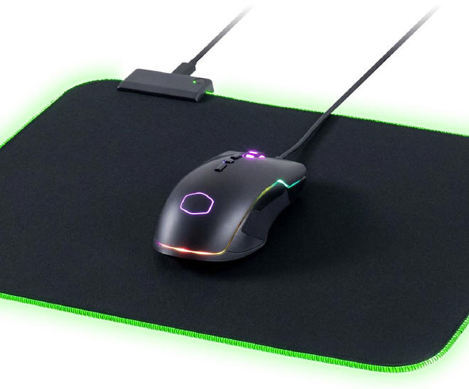 Cooler Master MP750 - tekstylna podkładka z podświetleniem