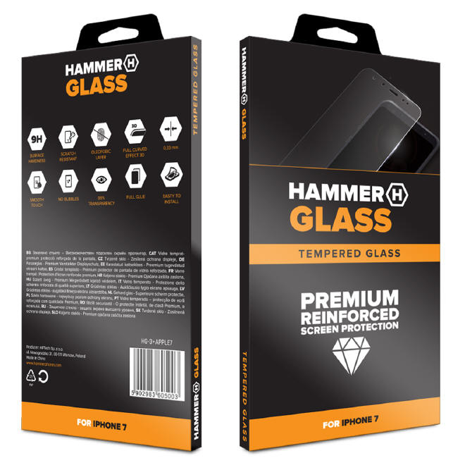 HAMMER GLASS i HAMMER CASE