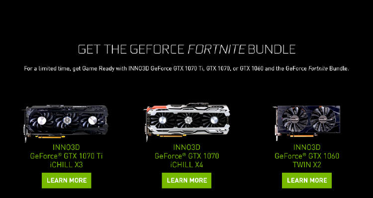 INNO3D: karty graficzne dla miłośników gry Fortnite