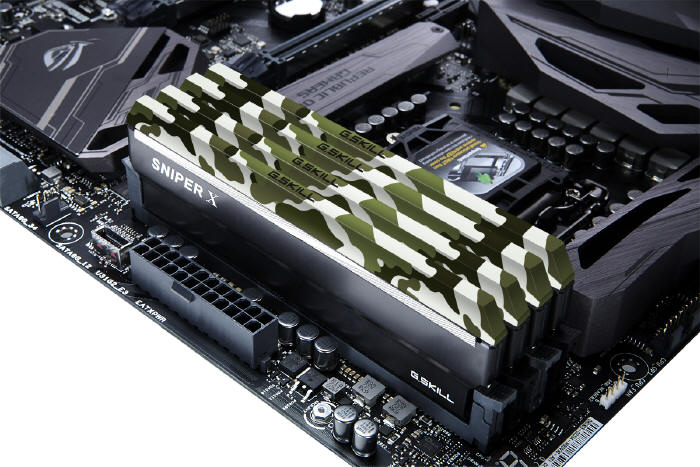 G.SKILL - Nowa seria modułów Sniper X DDR4