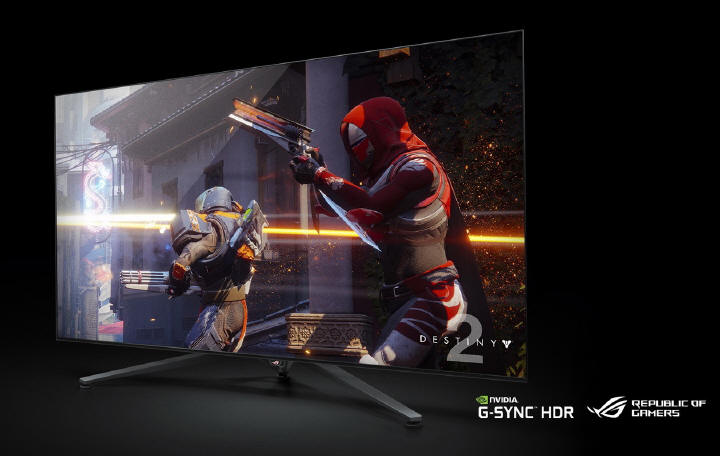 NVIDIA przedstawia nową generację dużych monitorów dla graczy