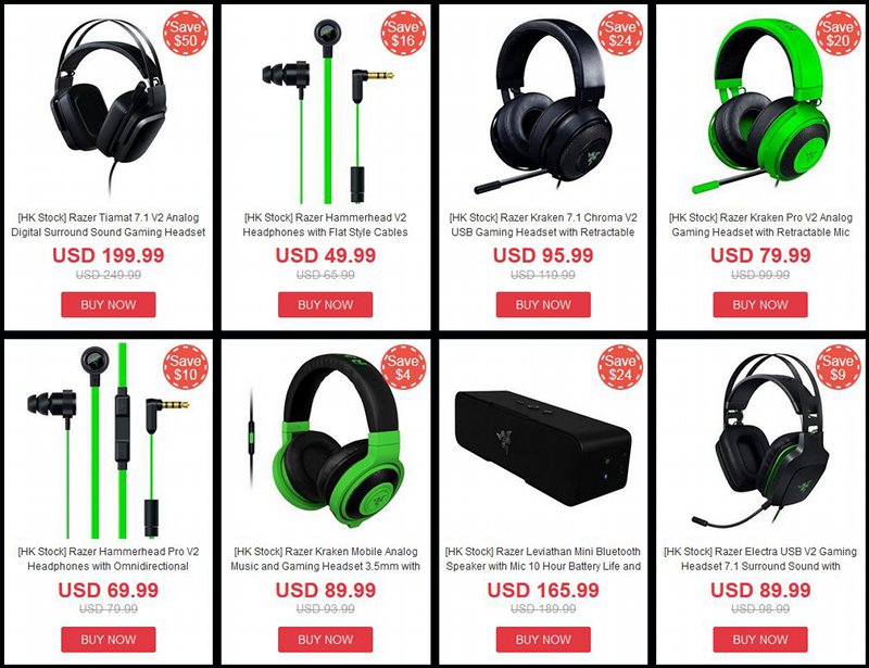 Promocja na sprzt marki Razer