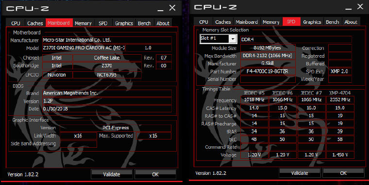 G.SKILL Trident Z RGB DDR4-4700MHz