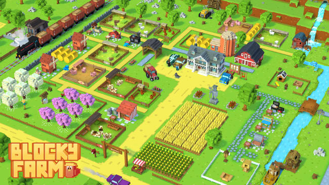 Blocky Farm - urokliwa gra na Androida