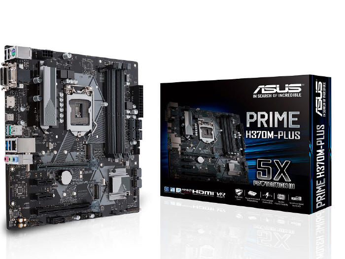 ASUS prezentuje płyty główne z serii H370, B360 i H310
