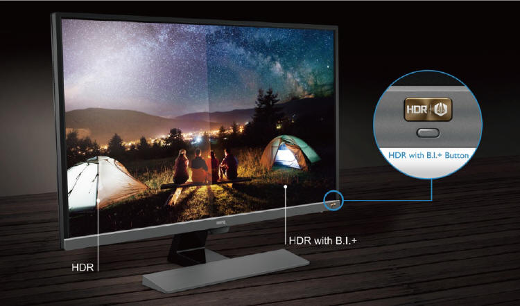 BenQ EW3270U – monitor 4K HDR z matrycą VA