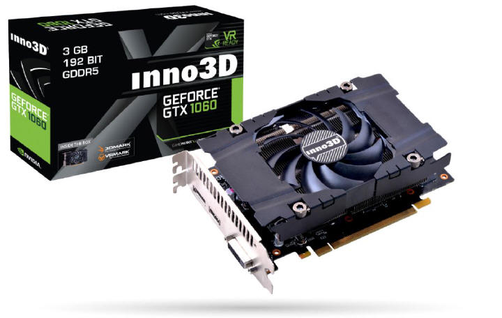 Kompaktowe GTX 1060 produkcji Inno3D