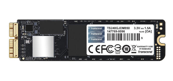 TRANSCEND JetDrive 850/855 - przyspieszenie dla Maca 