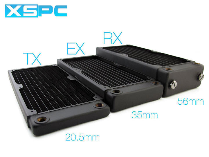 XSPC wprowadza ultra cienkie chłodnice serii TX
