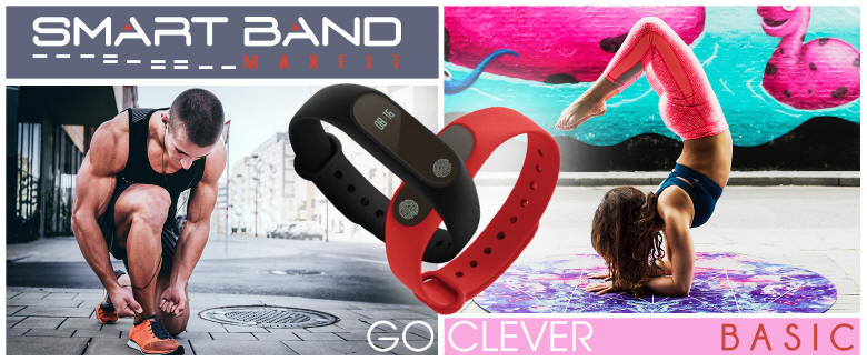 Nowe opaski fitness od Goclever