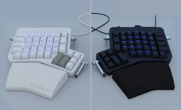 ErgoDox EZ Glow - nowa klawiatura ergonomiczna