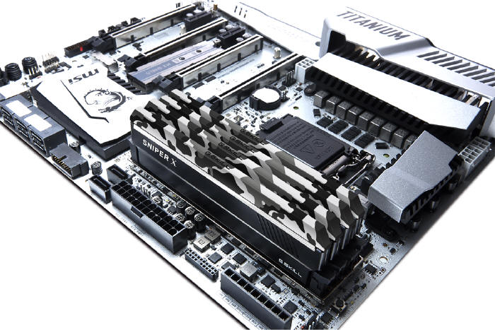G.SKILL - Nowa seria modułów Sniper X DDR4