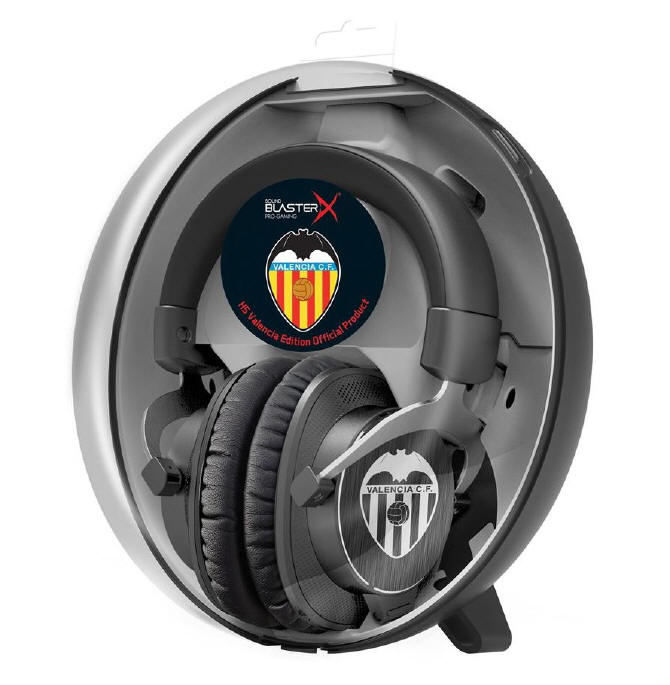 Limitowana wersja słuchawek Creative Sound BlasterX H5 Valencia