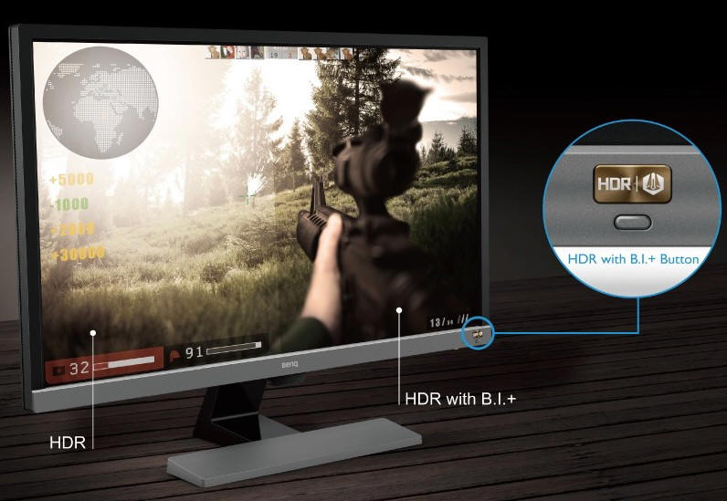 BenQ EL2870U – monitor 4K HDR z AMD FreeSync