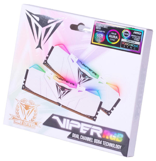 PATRIOT VIPER RGB DDR4 Series - szybkie i efektowne