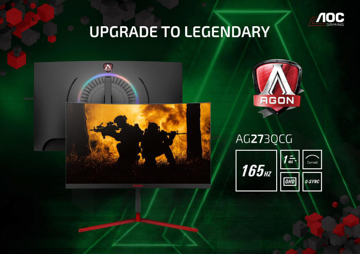 Nowe modele monitorów AOC AGON 3 na gamescom 2018