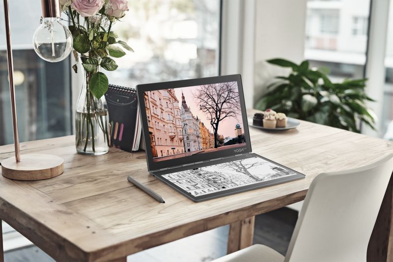 Lenovo Yoga Book C930 — laptop z dwoma wyświetlaczami