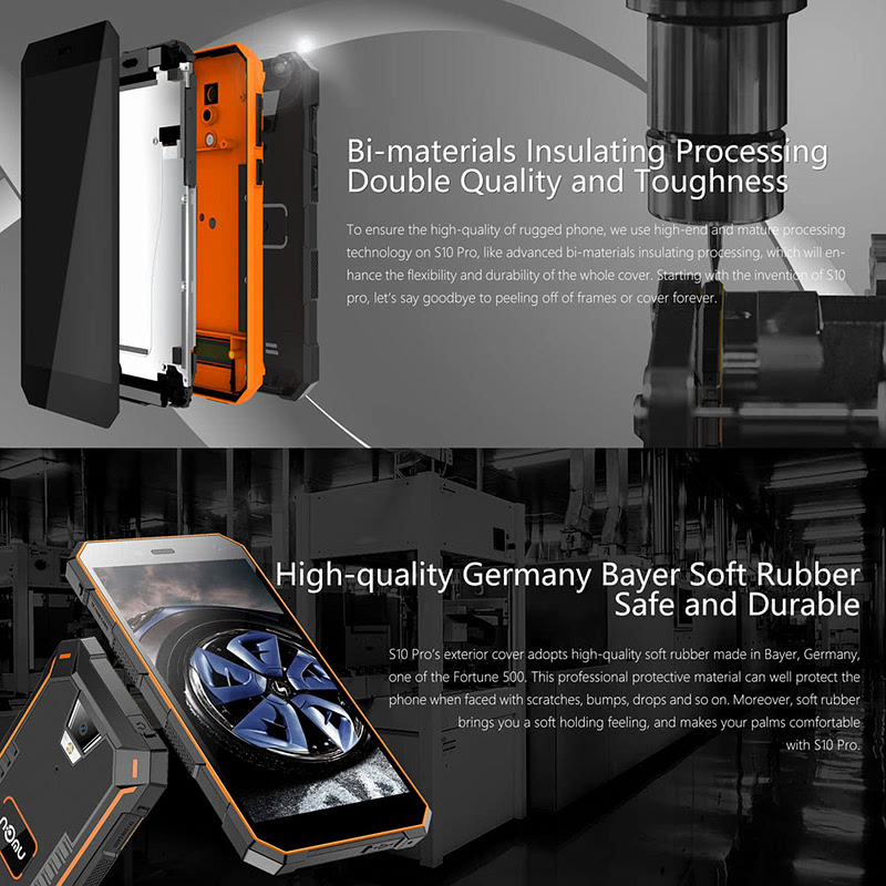 NOMU S10 Pro - smartfon dla budowlańców