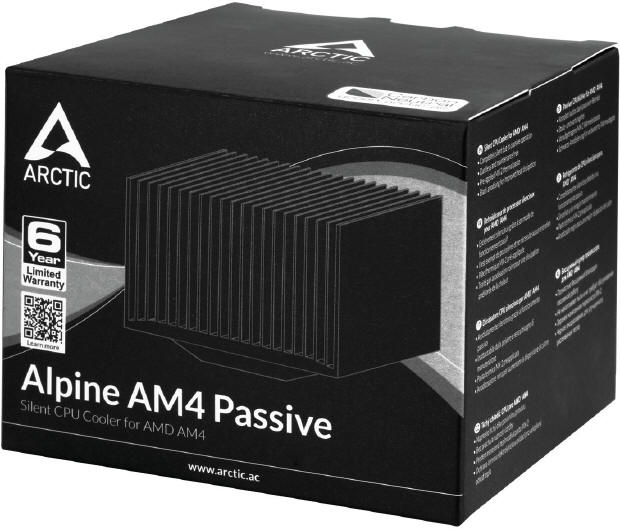 Arctic Alpine 12 Passive dla procesorw Ryzen