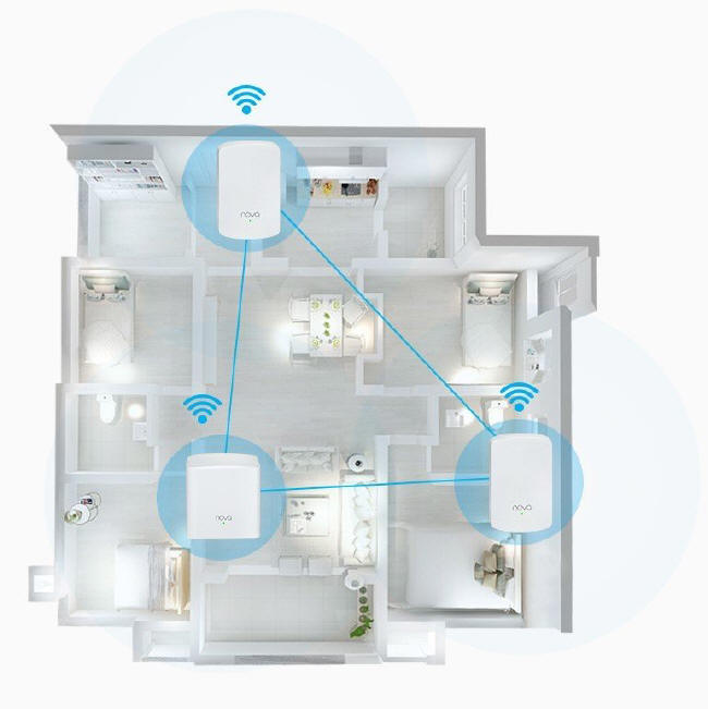 Tenda Nova MW5 - kolejna odsona sieci mesh