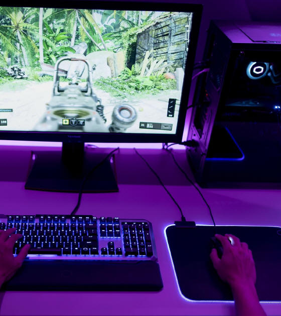 Cooler Master MP750 - tekstylna podkładka z podświetleniem