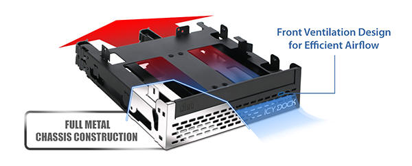 Icy Dock Flex-Fit Quinto MB344SPO