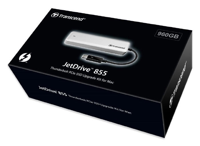 TRANSCEND JetDrive 850/855 - przyspieszenie dla Maca 