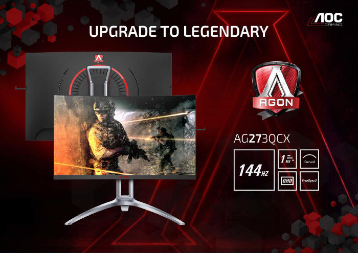 Nowe modele monitorw AOC AGON 3 na gamescom 2018