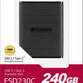 Obrazek TRANSCEND prezentuje nowy zewnętrzny dysk SSD ESD230C