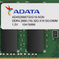 Obrazek RAM ADATA DDR4 w wersji o pojemności 32 GB