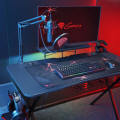 Obrazek Genesis Holm 300 RGB - biurko dla gracza