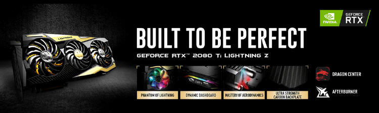 MSI GeForce RTX 2080 Ti LIGHTNING Z