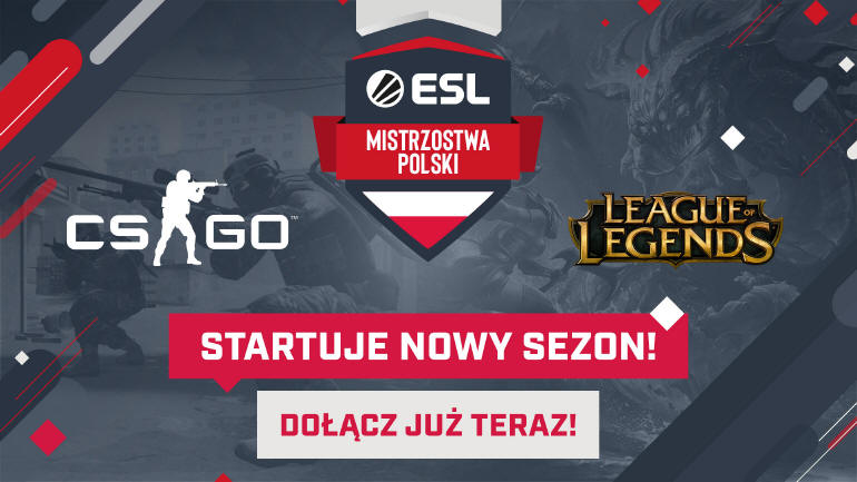 ESL Polska ogasza dwa sezony ESL Mistrzostw Polski