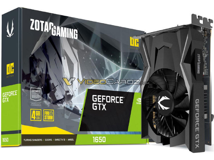 NVIDIA GeForce GTX 1650 - ujawniono cenę i specyfikacje