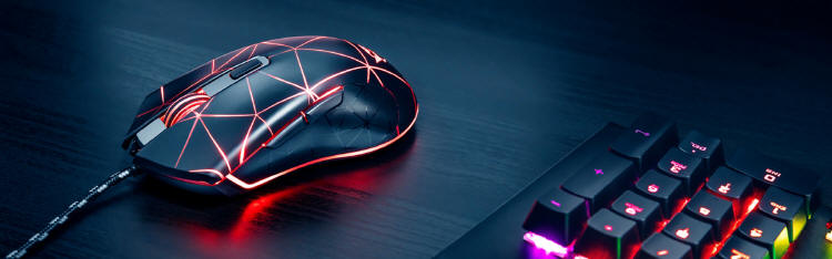 Trust Gaming - Rath, Celox, Locx i Glide-Flex