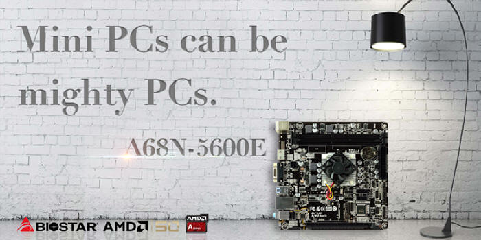 BIOSTAR A68N-5600E dla Domowej Rozrywki